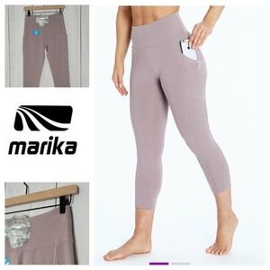 Marina mauve athletic Capri NWT
